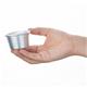 Vogue Aluminium Mini Dariole Mould 85ml (6 pack)