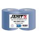 Janit-X Eco 100% Recycled XL Wiper/Forecourt Rolls Rolls Blue 2 x 400m x 280mm