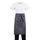 Whites Regular Bistro Apron Charcoal