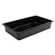 Vogue Polycarbonate 1/1 Gastronorm Container 100mm Black