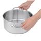 Vogue Stainless Steel Casserole Pan 24cm