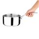Vogue Stainless Steel Tri-Wall Saucepan 180mm