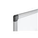 Bi-Office Maya Magnetic Whiteboard - 1200 x 900 mm - Lacquered Steel Surface Grey Plastic Frame