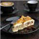 Olympia Cafe Coupe Plate Black - 200mm 8" (12 Pack)