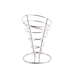 Olympia Wire Chip Cone Silver