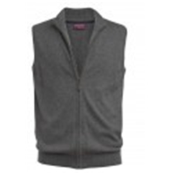 Brook Taverner Lincoln Knitted Zip Gilet Charcoal Large 4372C