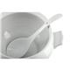 Olympia Whiteware Soup Tureen and Ladle 2.5Ltr 88oz