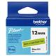 Brother 12mm Black on Light Green  Labelling Tape -BTAGG31