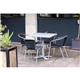 Bolero Cast Iron Table Base Grey