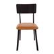Bolero Metal & PU Side Chair Vintage Camel (4 Pack)