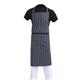 Whites Butchers Stripe Bib Apron Blue/White XL