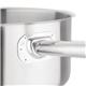 Vogue Stainless Steel Saucepan 24cm