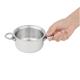 Vogue Stainless Steel & Aluminium Tri-Wall Mini Casserole 100mm