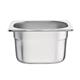 Vogue Stainless Steel 1/6 Gastronorm Tray 100mm