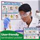 First Aid For Eyes Laminated Guidance Poster A2 - A602