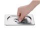 Vogue Stainless Steel 1/9 Gastronorm Lid