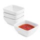 Olympia Whiteware Miniature Rounded Square Dishes 60mm (12 pack)