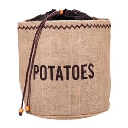 Natural Elements Hessian Potato Preserving Bag