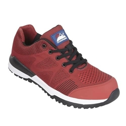 Himalayan Bounce Safety Trainers Red [Size UK 10/ EU 44]