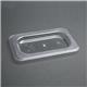 Vogue Polycarbonate 1/9 Gastronorm Lid Clear