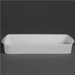 Olympia Whiteware Rectangular Roasters 305x 163mm (6 pack)