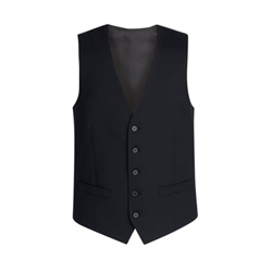 Brook Taverner Performance Capital Mens Waistcoat Black 54 Regular 1300D