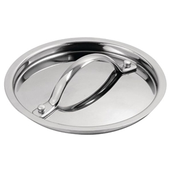 Vogue Stainless Steel & Aluminium Tri-Wall Saucepan Lid 14cm