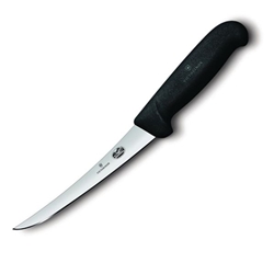 Victorinox Fibrox Boning Knife Narrow Curved Blade 12cm