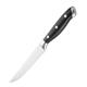 Olympia Premium Riveted Steak Knives with Black ABS Handles (6 pack)