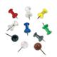 Bi-Office Push Pins; Assorted Colours; Pack of 200