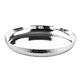 Olympia Hammered Stainless Steel Round Tray 260x35mm