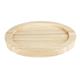 Olympia Hevea Board for Cast Iron Round Eared Dish 235mm for FW816