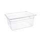 Vogue Polycarbonate 1/2 Gastronorm Container 150mm Clear