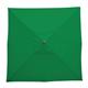 Bolero Square Double Pulley Parasol 2.5m Diameter Green