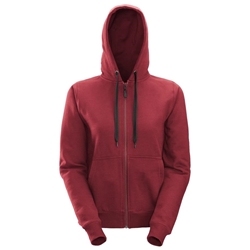 Snickers 2806 Womens Zip Hoodie Chili Red Small