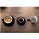 Olympia Cafe Flat White Cup Black - 170ml (12 Pack)