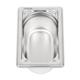 Vogue Heavy Duty Stainless Steel 1/9 Gastronorm Tray 65mm