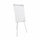 Bi-Office Easy Flipchart Tripod Easel; Lacquered Steel Magnetic Surface; Slim Aluminium Frame;70x100cm (Euro)