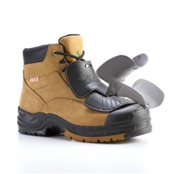 STLFLX MetGUARDZ Lace-Up Metatarsal and Lace Protector Set Black