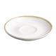 Olympia Kiln 340ml Cup Saucer Chalk 160mm (6 Pack)