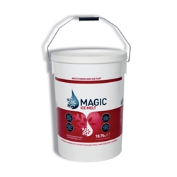 White Magic Ice Melt 18.75kg Dispenser Tub (Melts ice and snow fast) 320407