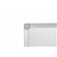 Bi-Office Earth Maya Magnetic Whiteboard; Lacquered Steel Surface; Aluminium Frame; 1800x1200mm