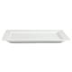 Olympia Whiteware Wide Rim Rectangular Platter 400x295mm