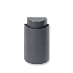 Bi-Office Eraser With Magnetic Cup Holder; Black; 13x8x4cm
