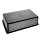 Vogue Polycarbonate 1/1 Gastronorm Container 150mm Black