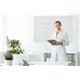 Bi-Office Maya Antimicrobial Magnetic Whiteboard; Lacquered Steel Surface; White Aluminium Frame; 1800x1200mm
