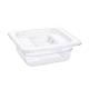 Vogue Polycarbonate 1/6 Gastronorm Container 65mm Clear