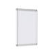 Bi-Office Wall Mounted Curled Snap Display; Aluminium Frame With Plastic Corners; A3