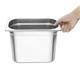 Vogue Stainless Steel 1/4 Gastronorm Tray 200mm