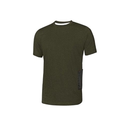 U Power Road Short Sleeve T-Shirt Dark Green Small